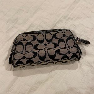 Authentic Coach cosmetics pouch